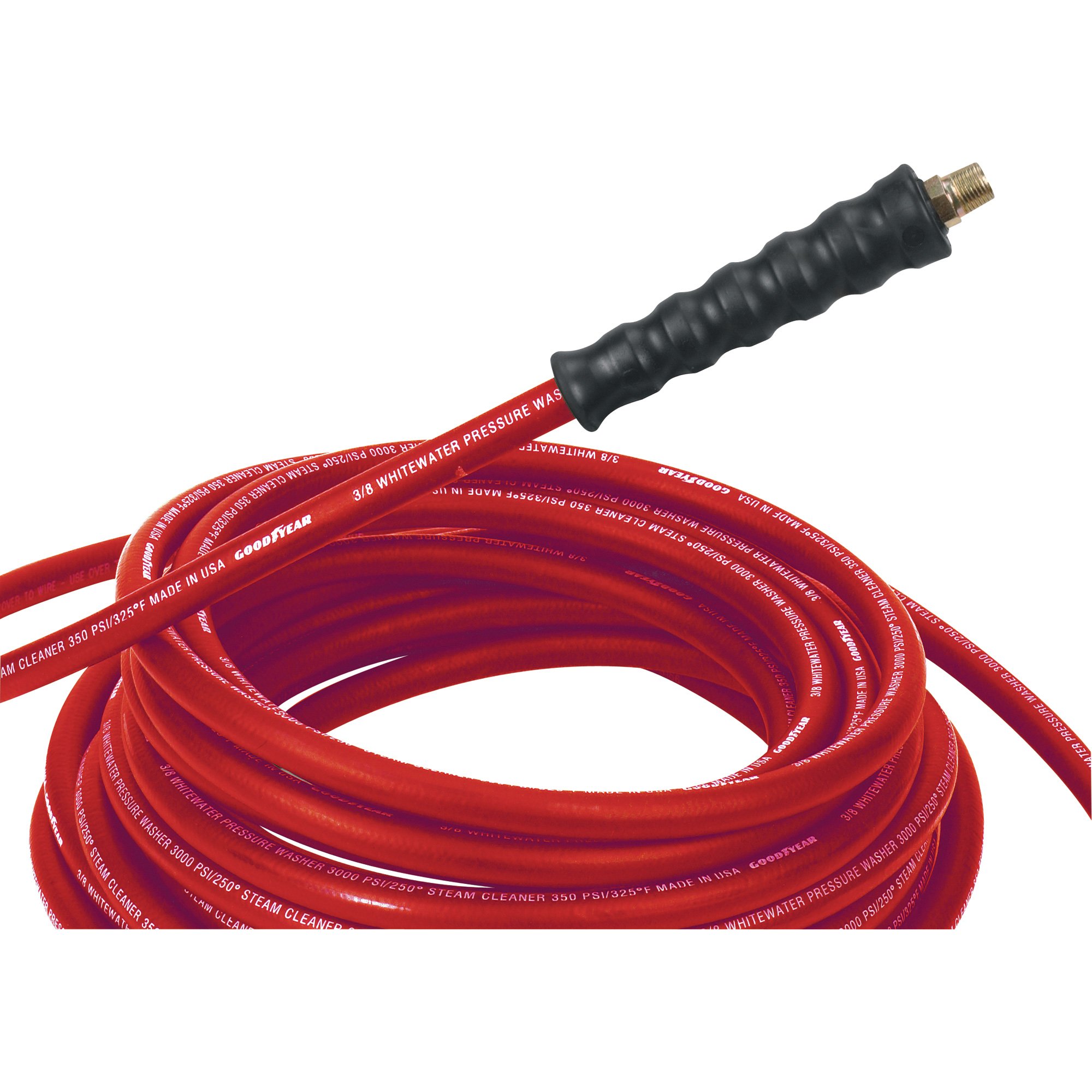 Goodyear Whitewater 3000 PSI Pressure Washer/Steam Cleaner Hose — 100ft.